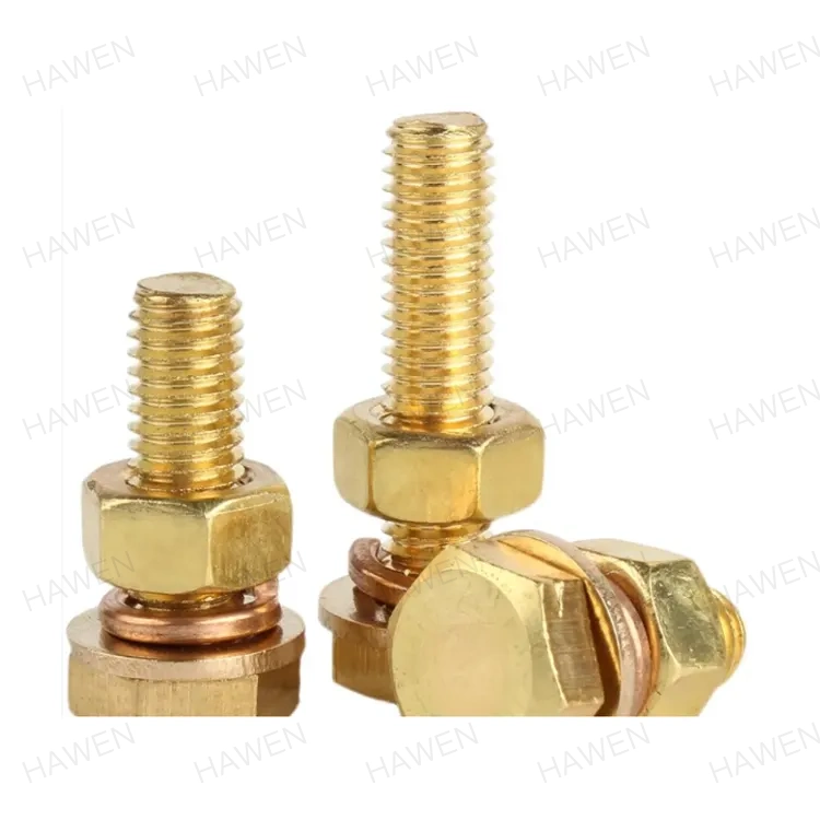 Brass Fastener For Marine Use